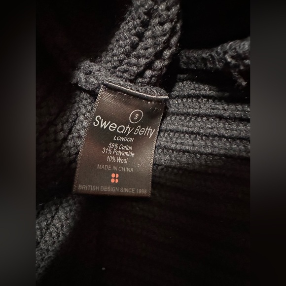 Sweaty Betty Men's Black Turtleneck Sweater - Picture 7 of 8